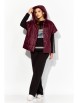 Спортивный костюм артикул: 1383 винный, черный от ТАиЕР - вид 6