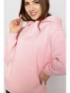 Худи, толстовки артикул: Джемпер Oversize, розовый от Style Margo - вид 7