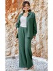 Брючный костюм артикул: 24603 изумруд от Vittoria Queen - вид 6