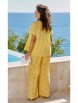 Брючный костюм артикул: 24193 желтый от Vittoria Queen - вид 2