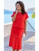 Юбочный костюм артикул: 24203 красный от Vittoria Queen - вид 1