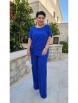 Брючный костюм артикул: 24083/1 синий от Vittoria Queen - вид 4