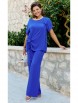 Брючный костюм артикул: 24083/1 синий от Vittoria Queen - вид 1