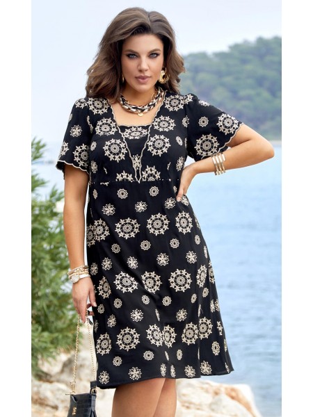 24823 бежевый+черный