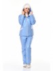Спортивный костюм артикул: М-7606 голубой перламутр от T&N - вид 1