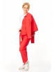 Брючный костюм артикул: М-7642А красный коралловый от T&N - вид 4