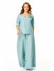 Брючный костюм артикул: М-7678 холодная мята от T&N - вид 6