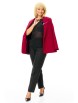 Брючный костюм артикул: М-7709 бордо блеск и черный от T&N - вид 1