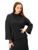 Кофта, джемпер артикул: М-7716 черный с блеском от T&N - вид 5