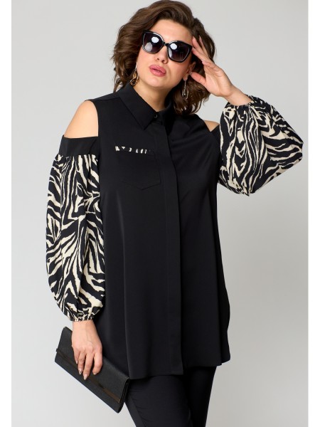 7245-1 черный+принт