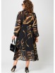 Нарядное платье артикул: 7322 черный с принтом от Eva Grant - вид 2