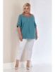 Блузка артикул: 4053 голубой от Shetti - вид 8