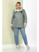 Куртка артикул: 2183 серо-зеленый от Shetti - вид 9