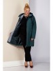 Плащ артикул: 2188 тёмный изумруд от Shetti - вид 6
