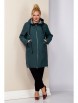 Плащ артикул: 2188 тёмный изумруд от Shetti - вид 9