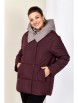 Куртка артикул: 2201 винный от Shetti - вид 4