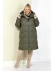 Пальто артикул: 2206 светло-оливковый от Shetti - вид 5