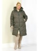 Пальто артикул: 2206 светло-оливковый от Shetti - вид 10
