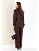 Брючный костюм артикул: 4075 горький шоколад от Shetti - вид 2