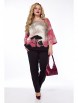 Блузка артикул: 4053 розово-черный от Abbi - вид 4