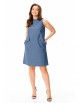 Платье артикул: 1051 синий от Abbi - вид 4