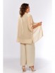 Блузка артикул: 5039 бежевый от Abbi - вид 2