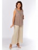 Блузка артикул: 5039 бежевый от Abbi - вид 12