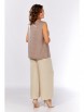 Блузка артикул: 5039 бежевый от Abbi - вид 6