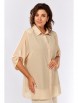 Блузка артикул: 5039 бежевый от Abbi - вид 7