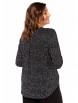 Блузка артикул: 4059 черно-белый от Abbi - вид 5