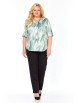 Блузка артикул: 4065 бирюзовый от Abbi - вид 14