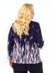 Блузка артикул: 4067 тёмно-синий от Abbi - вид 5