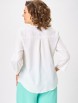 Блузка артикул: 4074 белый с принтом Easy-Care от Abbi - вид 7