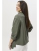 Блузка артикул: 1067 хаки от Ma Сherie - вид 2