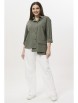 Блузка артикул: 1067 хаки от Ma Сherie - вид 4