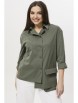 Блузка артикул: 1067 хаки от Ma Сherie - вид 1