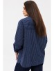 Блузка артикул: 1130 темно-синий от Ma Сherie - вид 2