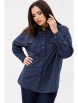 Блузка артикул: 1130 темно-синий от Ma Сherie - вид 1