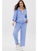 Брючный костюм артикул: 3124 голубой от Ma Сherie - вид 1