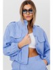 Бомбер артикул: 6006 голубой от Ma Сherie - вид 5