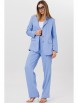 Брючный костюм артикул: 8009 голубой от Ma Сherie - вид 1