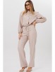 Брючный костюм артикул: 8010 бежевый от Ma Сherie - вид 9