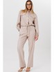 Брючный костюм артикул: 8010 бежевый от Ma Сherie - вид 1