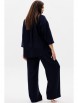 Брючный костюм артикул: 3123 темно-синий от Ma Сherie - вид 2