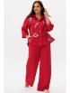 Брючный костюм артикул: 3140 красный от Ma Сherie - вид 1