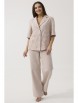 Брючный костюм артикул: 3132 бежевый от Ma Сherie - вид 1