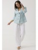 Брючный костюм артикул: 3133 мятный+белый от Ma Сherie - вид 14