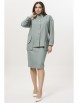 Юбочный костюм артикул: 3156 мятный от Ma Сherie - вид 8