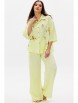 Брючный костюм артикул: 3140 желтый от Ma Сherie - вид 1