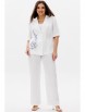 Брючный костюм артикул: 3149 белый от Ma Сherie - вид 8